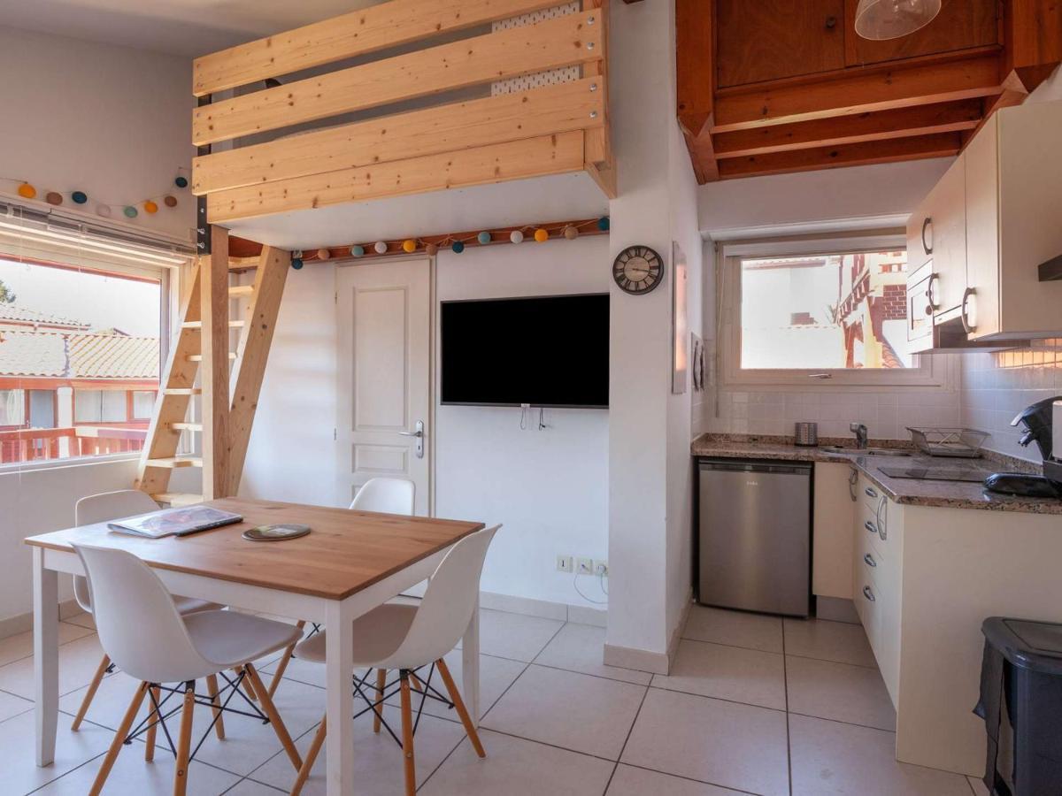 Appartement Cosy Avec Mezzanine, Balcon Et Parking A 300M De La Plage - Fr-1-2-382 أُنْداي المظهر الخارجي الصورة